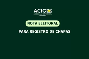 Nota Eleitoral da Registro de Chapa