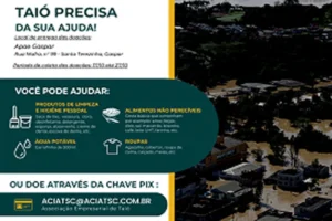 CIG Gaspar Inicia Coleta de Donativos para Atingidos em Taió