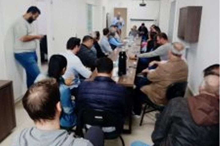 Encontro com secretário de Infraestrutura de SC