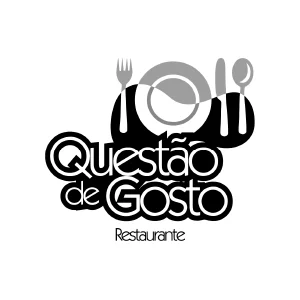 Logo Restaurante Questão de Gosto
